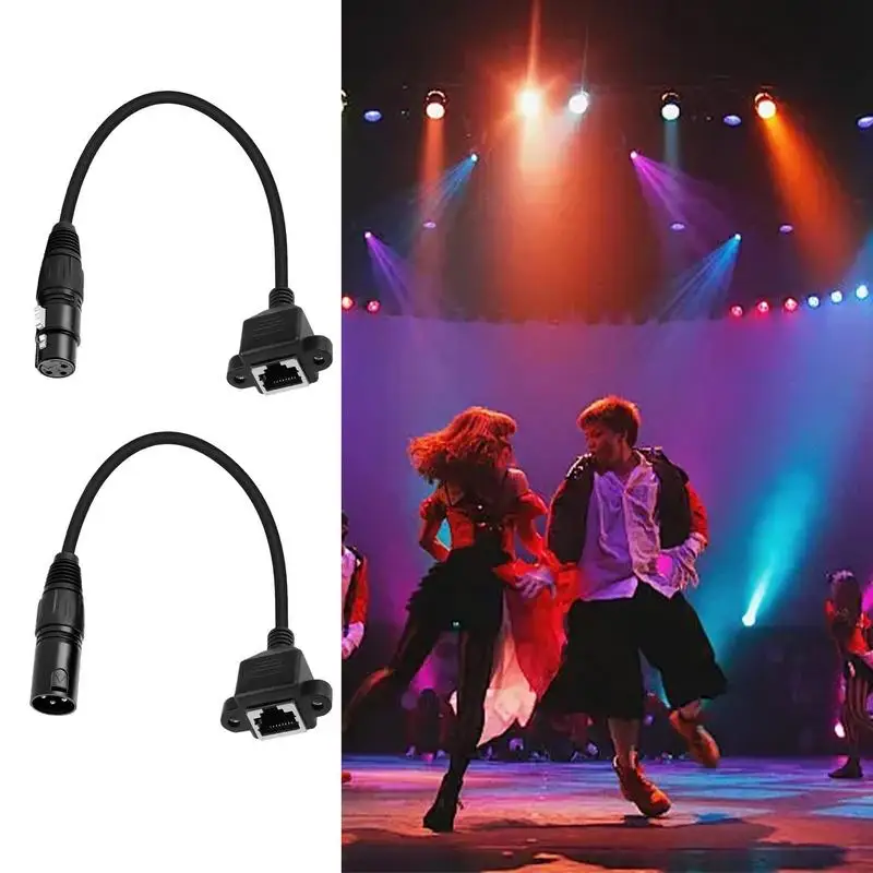 Câble adaptateur RJ45 connecteur réseau femelle 3 broches câble adaptateur RJ45 connecteur Audio Ethernet convertisseur de contrôleur d'extension