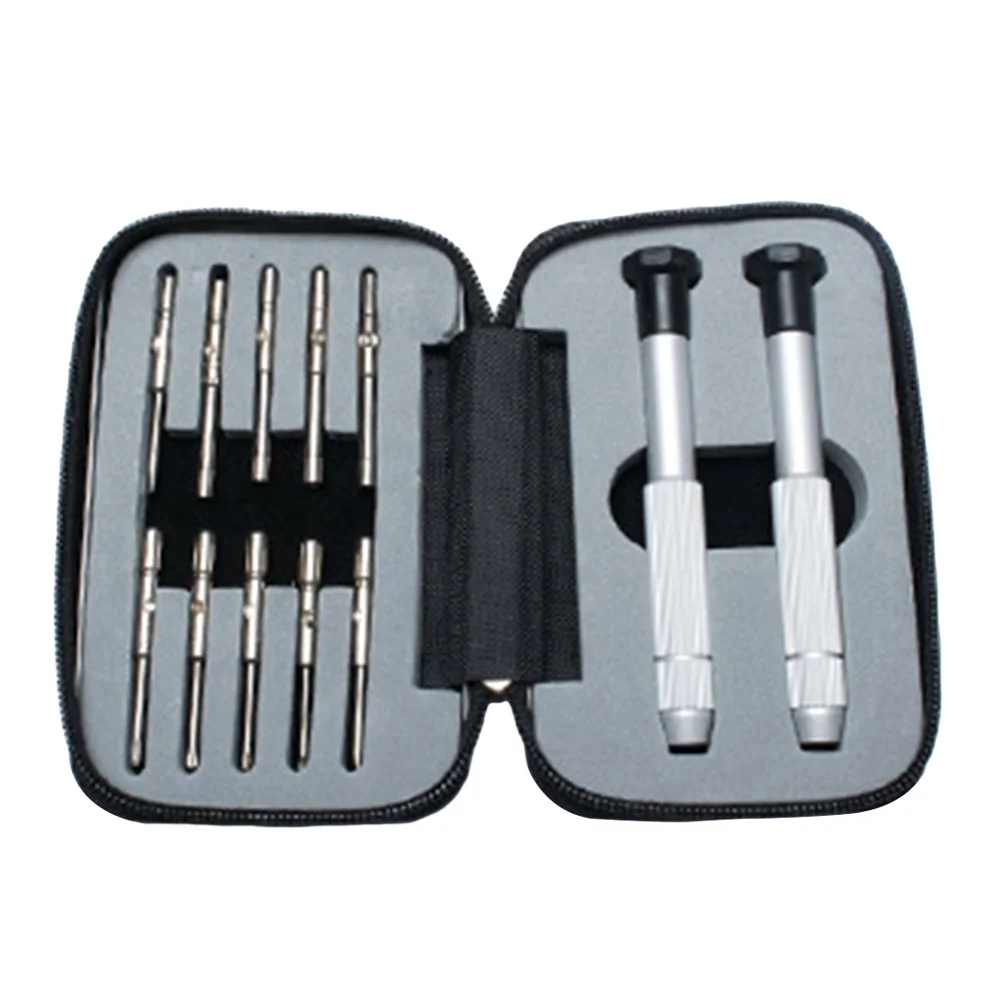 

12 Pcs Eyeglasses Repair Kit Durable Lightweight Portable Tools Sunglasses Watches Jewelries Screwdrivers Nose Pads Ear Hooks