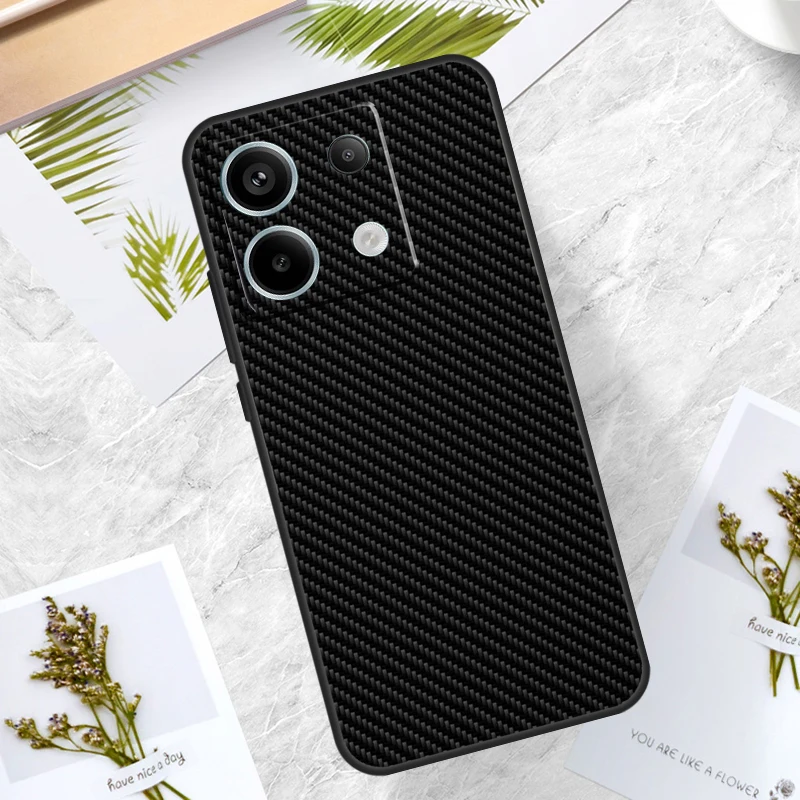 Carbon Fiber Case For Redmi Note 12 Pro 9 10 11 9S 10S 11S 12S 10C 12C 13C Redmi Note 13 Pro Plus Cover