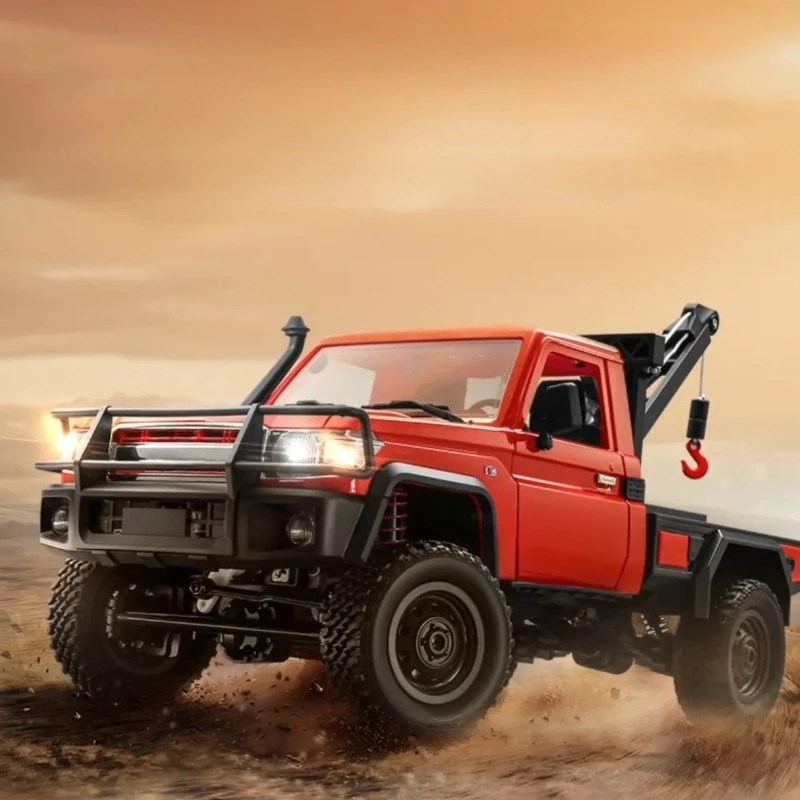 MN82T RC coche 1/12 4WD simulación profesional escalada vehículo de rescate 2,4G grúa de Control remoto eléctrico coche juguete para regalo LC79