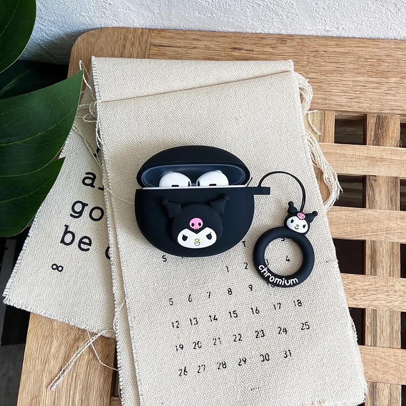 DIY Cartoon Headphone Case For Huawei Freebuds 7i Cute Protective Case For Huawei Freebuds 6i 5i Soft Silicone Protective Cover