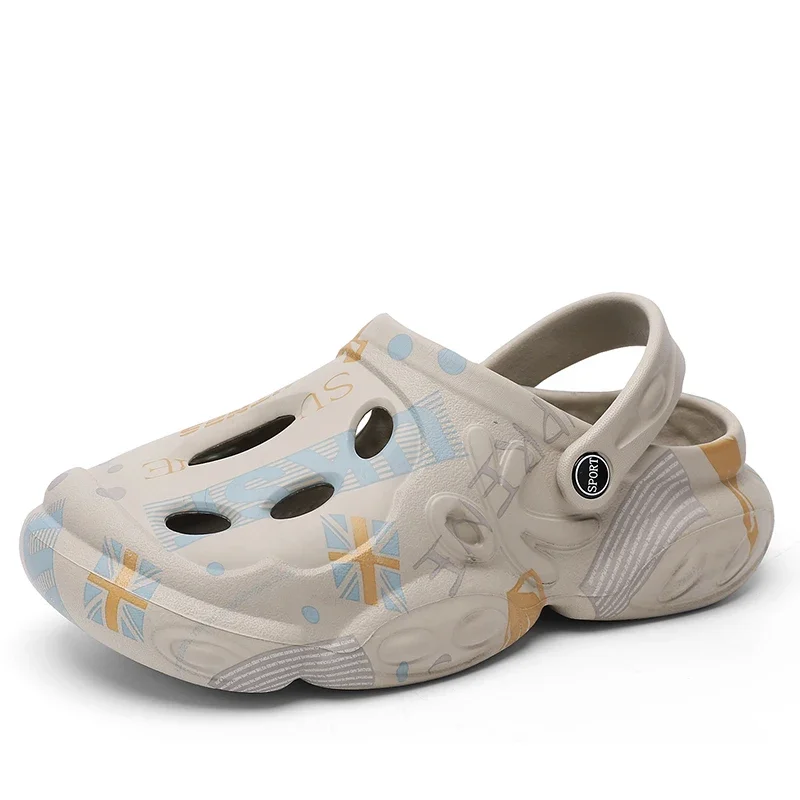 

Men's plus-size casual summer flats non-slip sandals flip-flops outdoor beach slippers garden men's shoes new