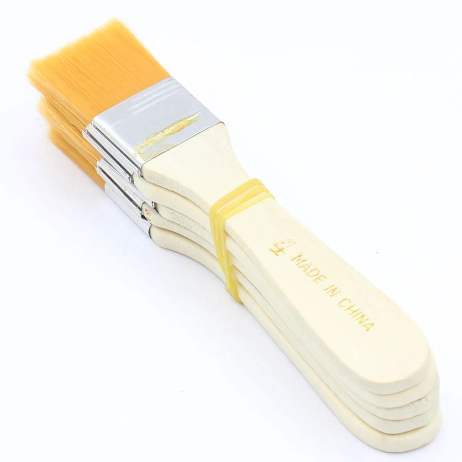 1pcs yellow brush Cleaning Brush Paint Brush Cleaning Tool for Circuit Board Mobile Phone size