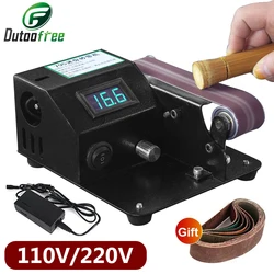 775/795 Motor Mini Electric Belt Sander Multifunctional Grinder Disc Grinder DIY Polishing Grinding Machine Optional Accessories