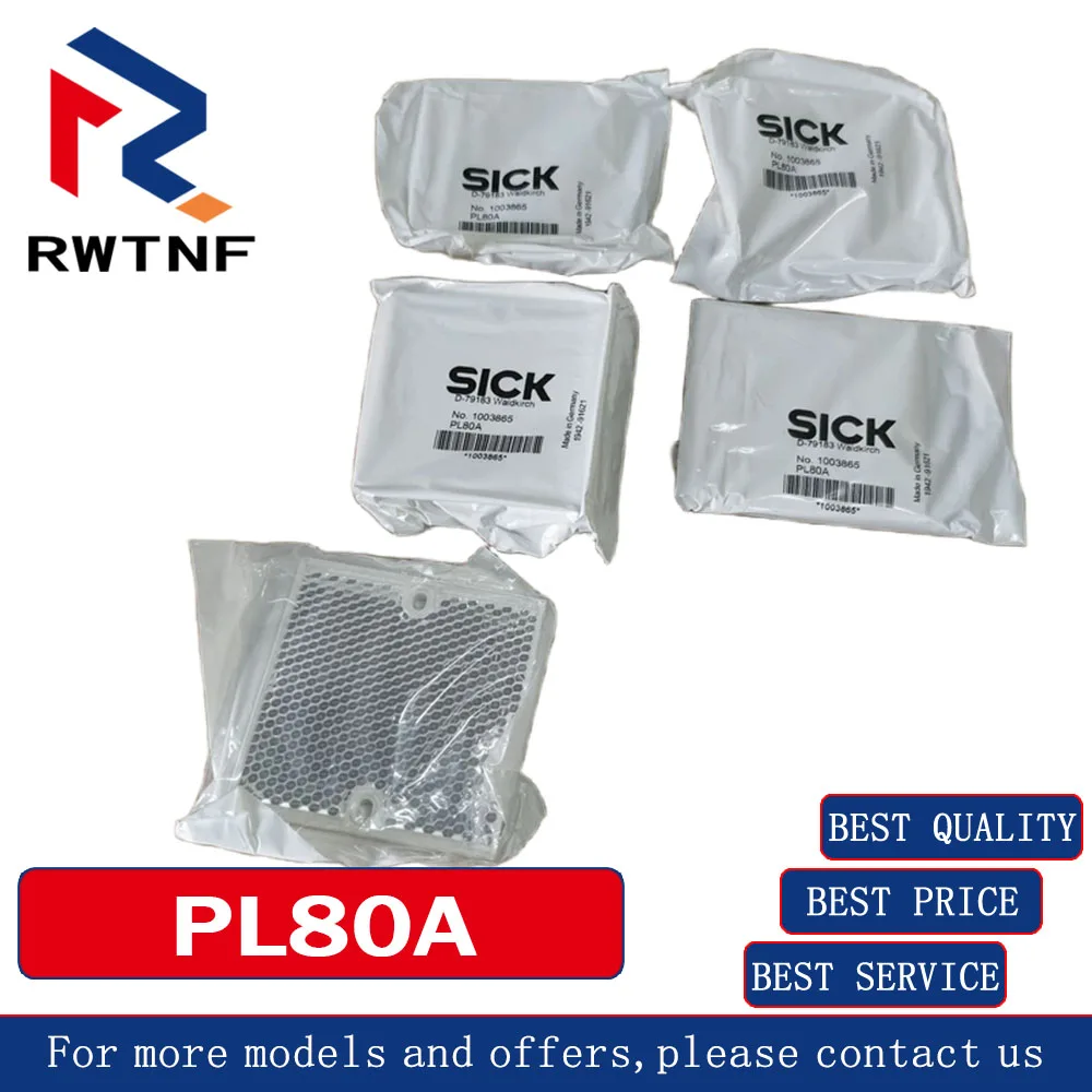 Brand New Genuine PL80A SICK Reflector order number 1003865,100% original warehouse stock