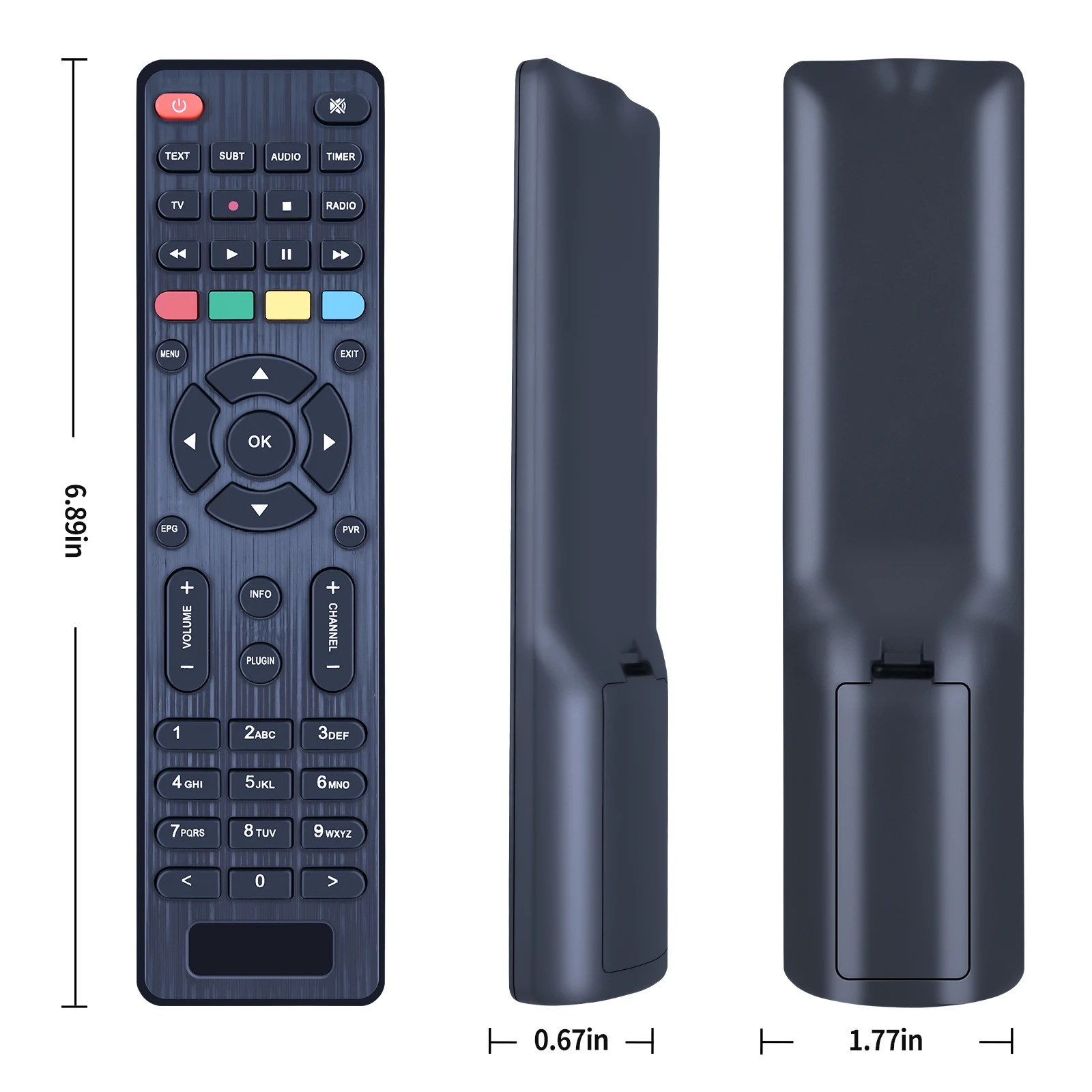 Remote Control Untuk Amiko DVBT2 VIPERCOMBO VIPER SLIM DVBS2, VIPERT2C Set-top Box