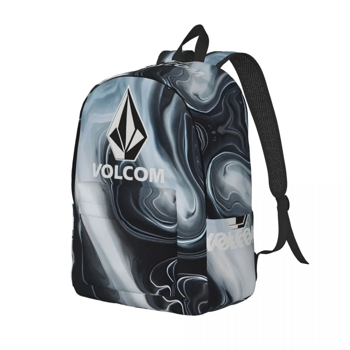 Book Pack BIG BOYS ICONIC STONE Zipper Closure Volcom Office Workers Birthday Gift Versatile Kindergarten Bag High School