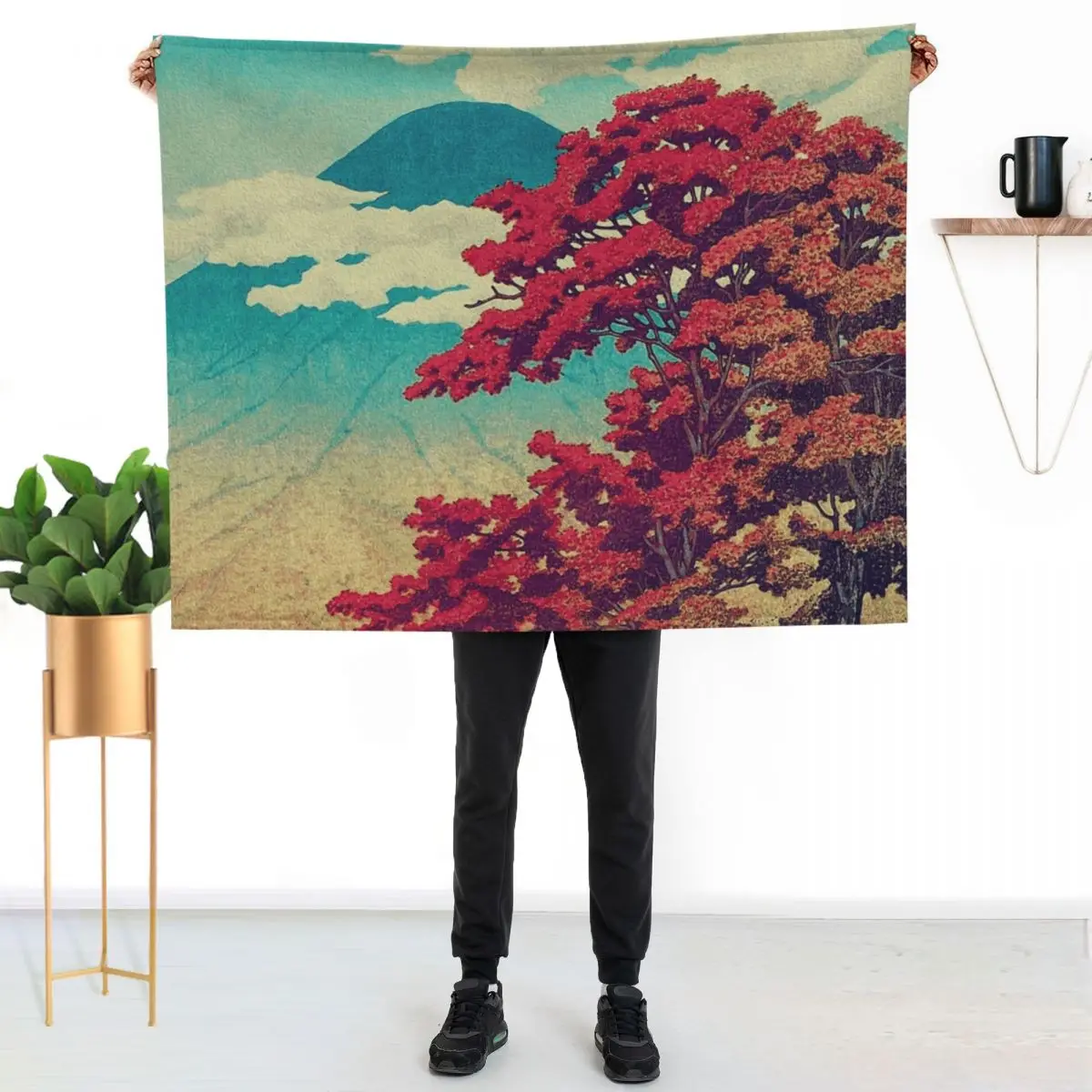 

The New Year in Hisseii Throw Blanket Warm Comfortable Blanket for Office Napping