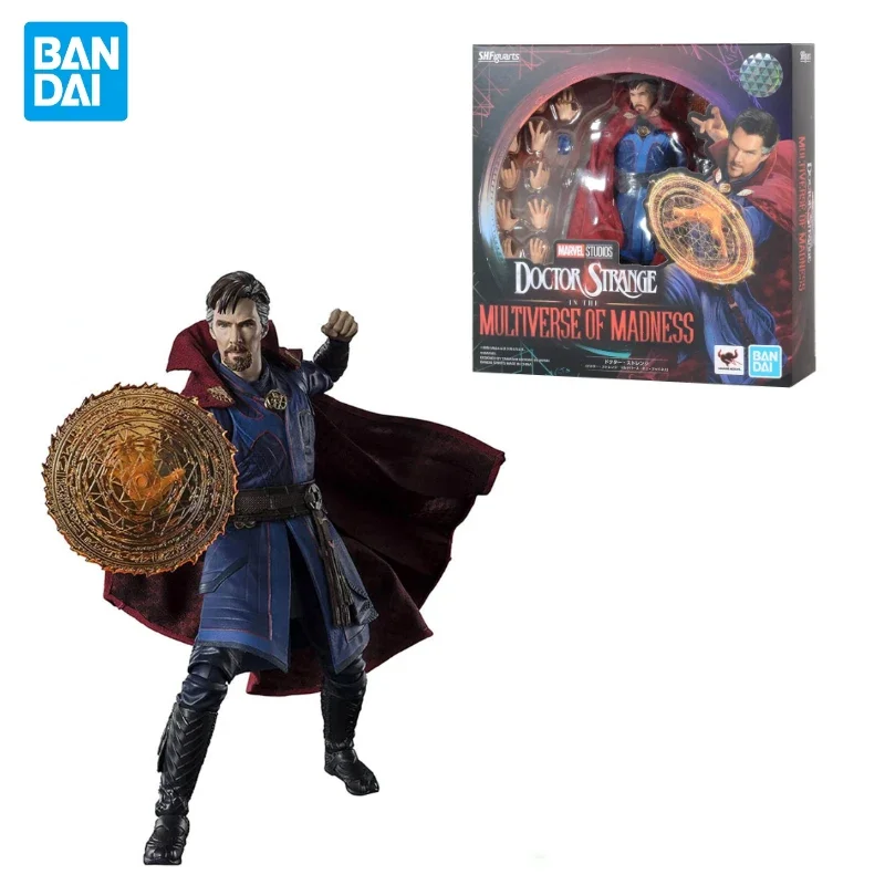 In Stock Original Bandai S.H.Figuarts Doctor Strange in The Multiverse of Madness Doctor Strange Anime Action Figure Toys Gifts