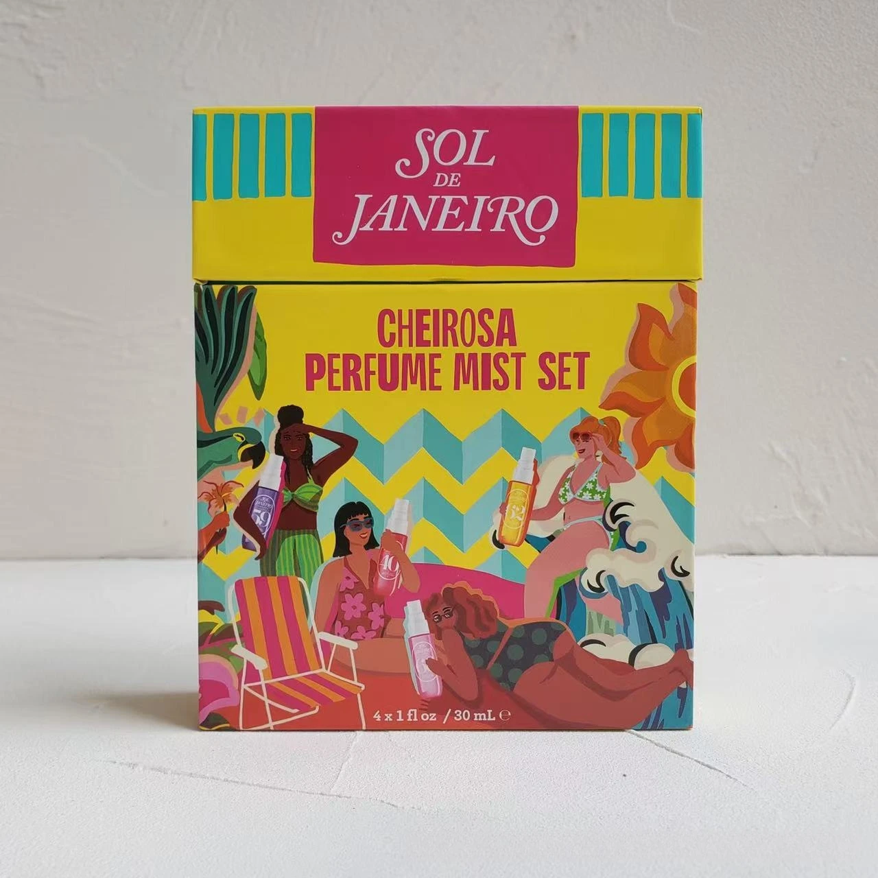 مجموعة العطور الكلاسيكية سول دي جانيرو 4 قطع مجموعة العطور البرازيلية رذاذ الشعر العطور دي هومبر العطور دي هومبر #2