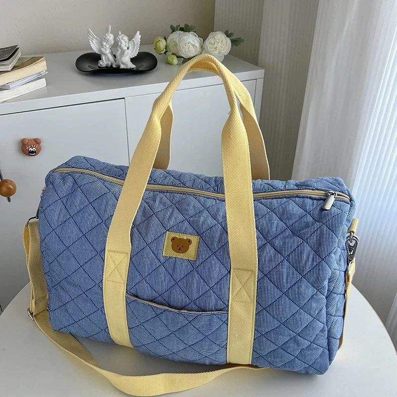 Stylish Mommy Bag Large Capacity,Maternity Diaper Bag,Ins Fashion Crossbody Tote Bags,Stroller Hanging Organizer,Baby Travel Bag