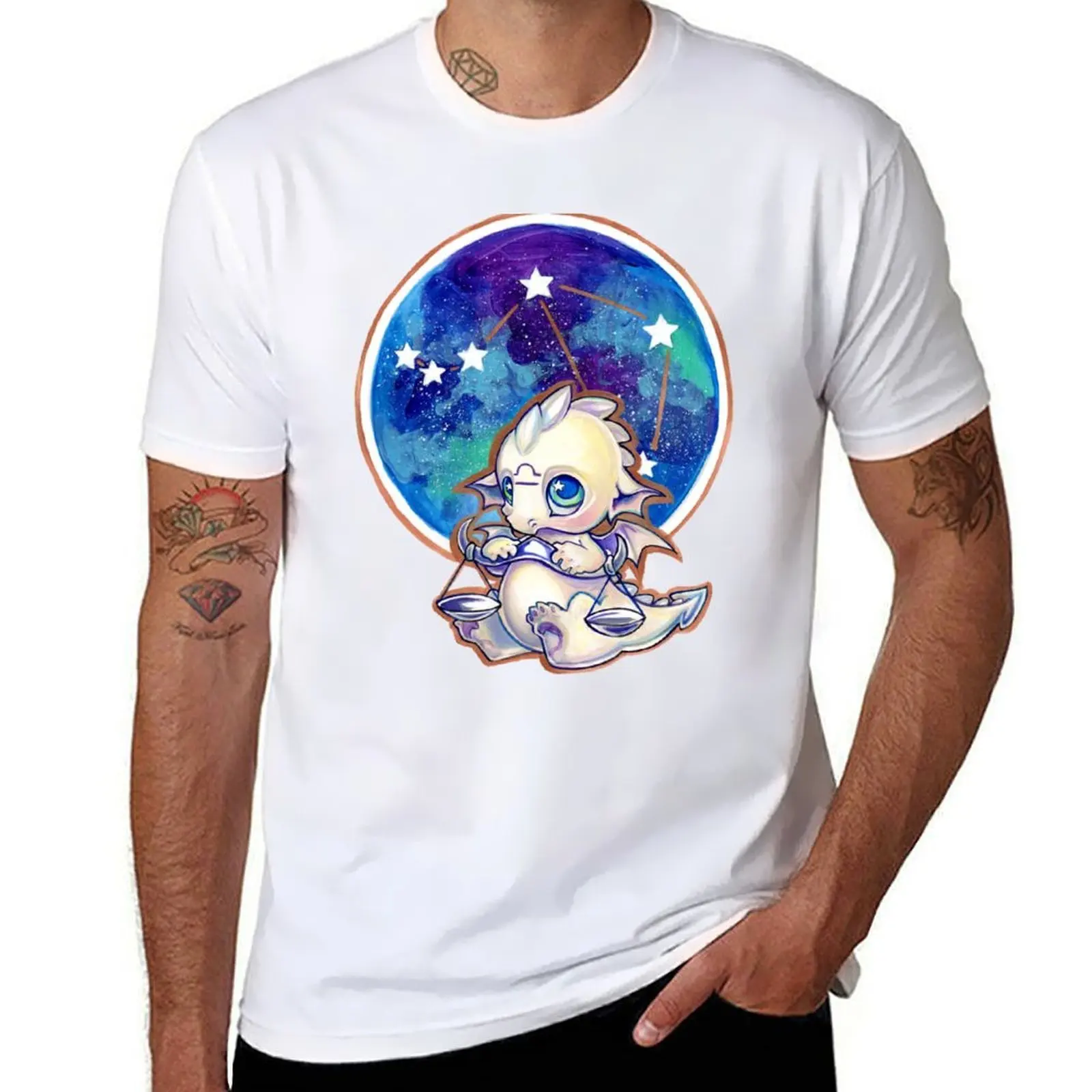 

Zodiac Libra T-Shirt man t shirts cotton cotton t shirts man 100% T-Shirt