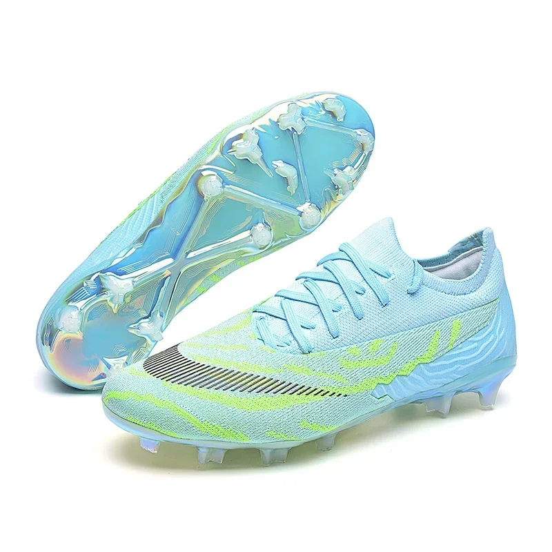 

Quality Soccer Shoes Cleats Mbappé Durable Light Comfortable Football Boots Outdoor Genuine Futsal Studded Sneakers Wholesale