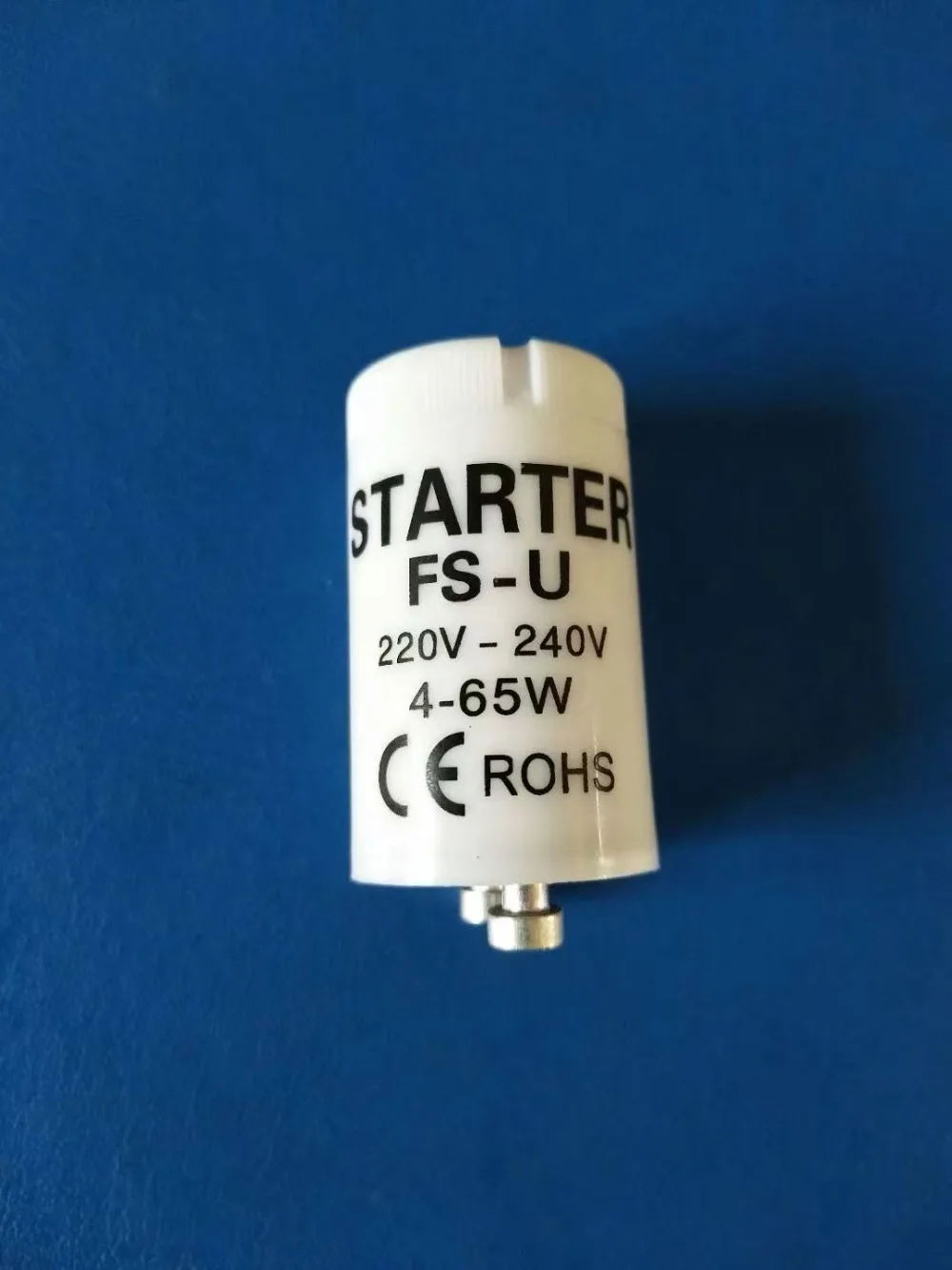 Hot sale high-quality AC220V-240V 4-65W fluorescent tube  fuse starter CE Rohs fuse starters 10pcs/lot