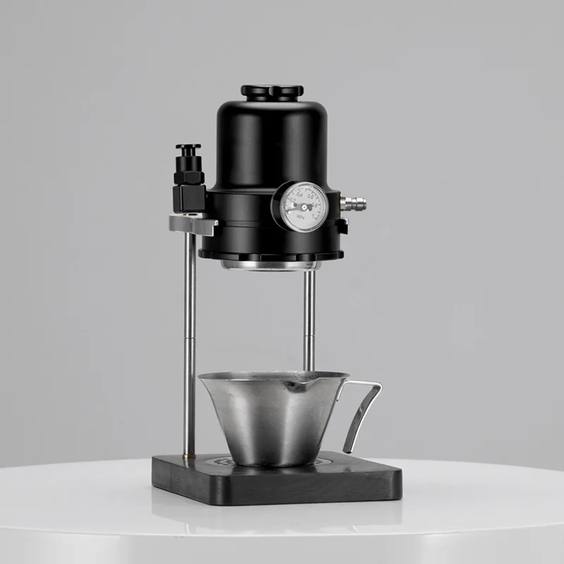 Coffee machine rich in oil and stable espresso pneumatic coffee machine y