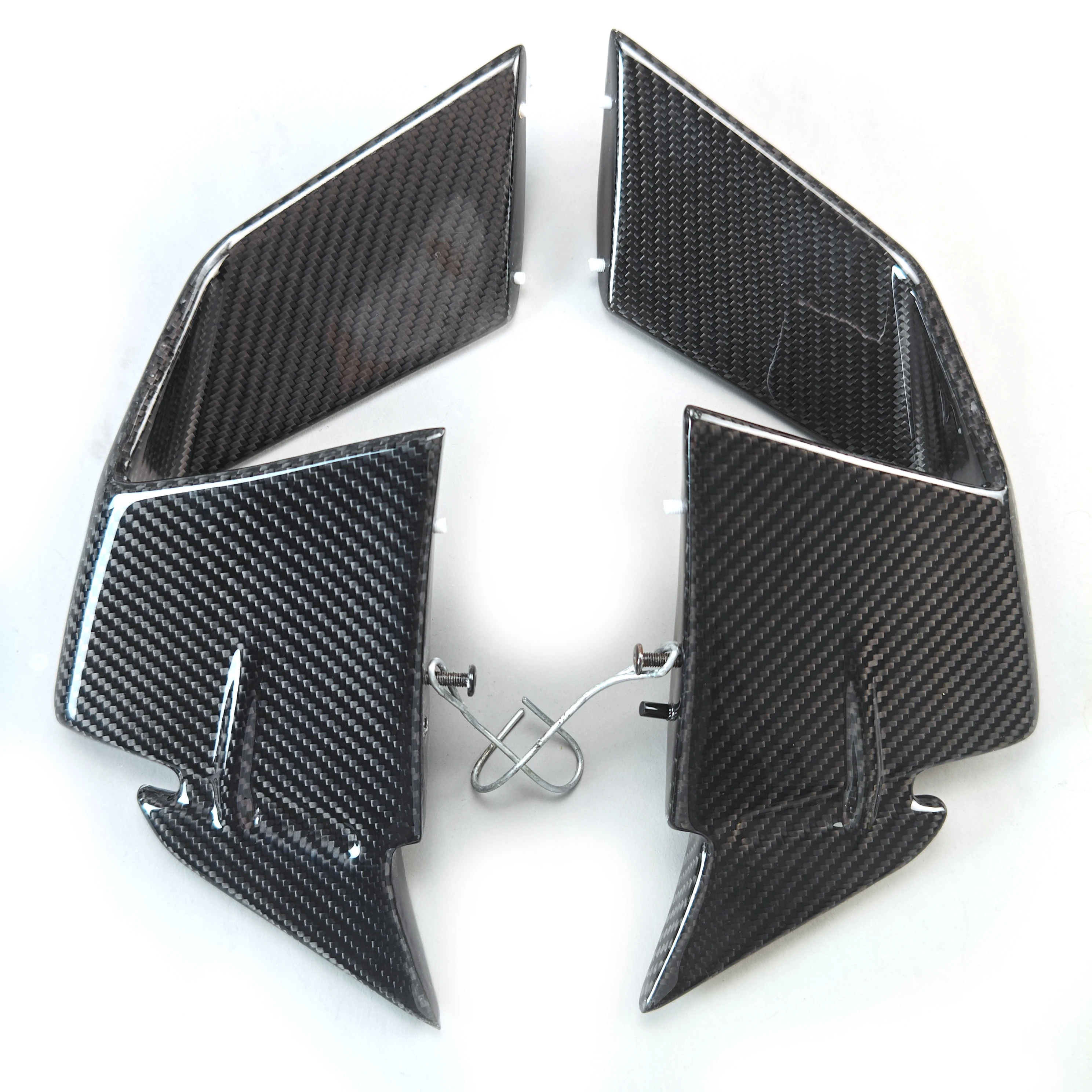 

ForBMW S1000RR 2019-2022 Side Panels wings Real Carbon Fiber Motorcycle Fairing Bodywork