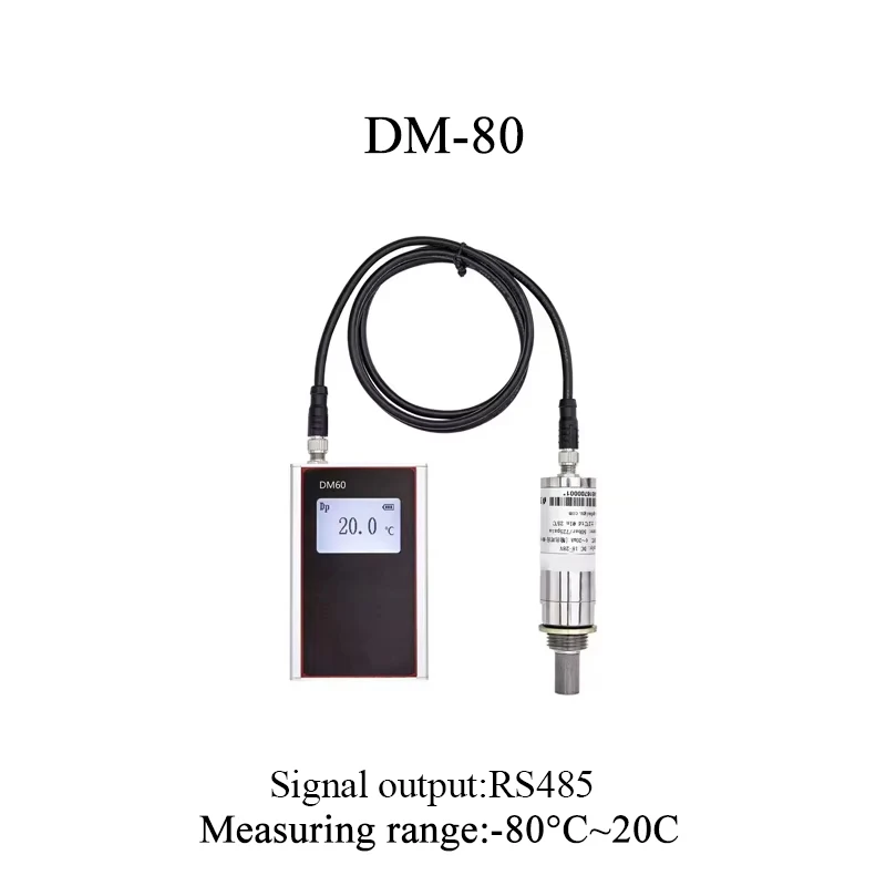 High-Precision High Accuracy Dew Point Temperature Sensor Thermo-Hygrometer RS485 Transmitter IP65 Data Storage