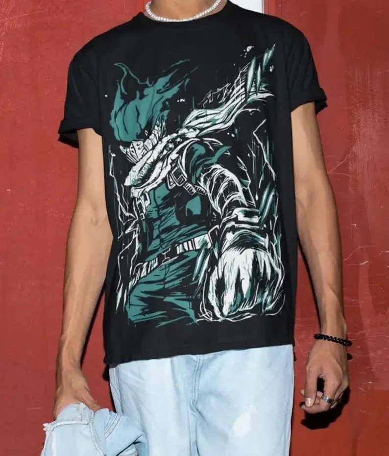 Fire Style  Streetwear  Japan Style  Unisex  100% Cotton. DEKU