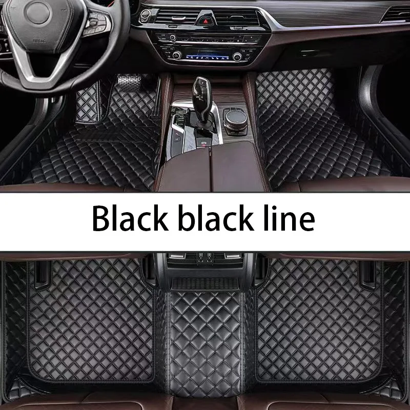 

YES высококачественный автомобильный 3D коврик для ног из искусственной кожи, подходящий для Mercedes Benz A-класса, изготовленные на заказ автомобильные коврики от 2009 до 2025 года