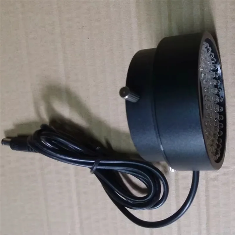 

B03B-High-Intensity LED Microscope Lighting, White Light, 96 Beads, ID 50Mm, 6-10W With UK Plug For Industrial Vision Systems