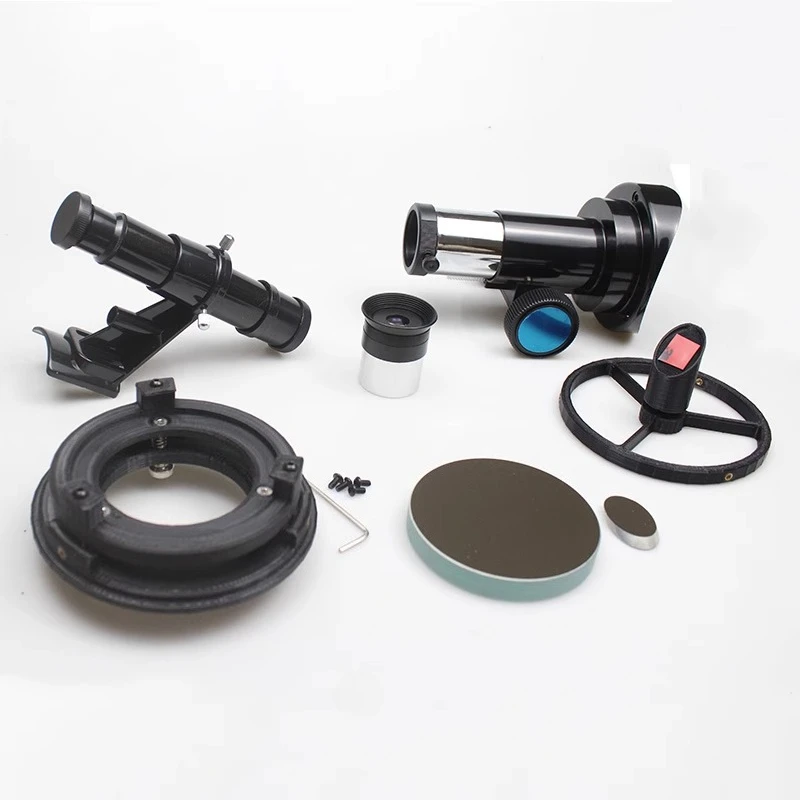 127F900/130F650/135F1100 Newtonian Reflector Telescope Main And Secondary Mirrors With Mount Eyepiece Focuser Finder Scope Set
