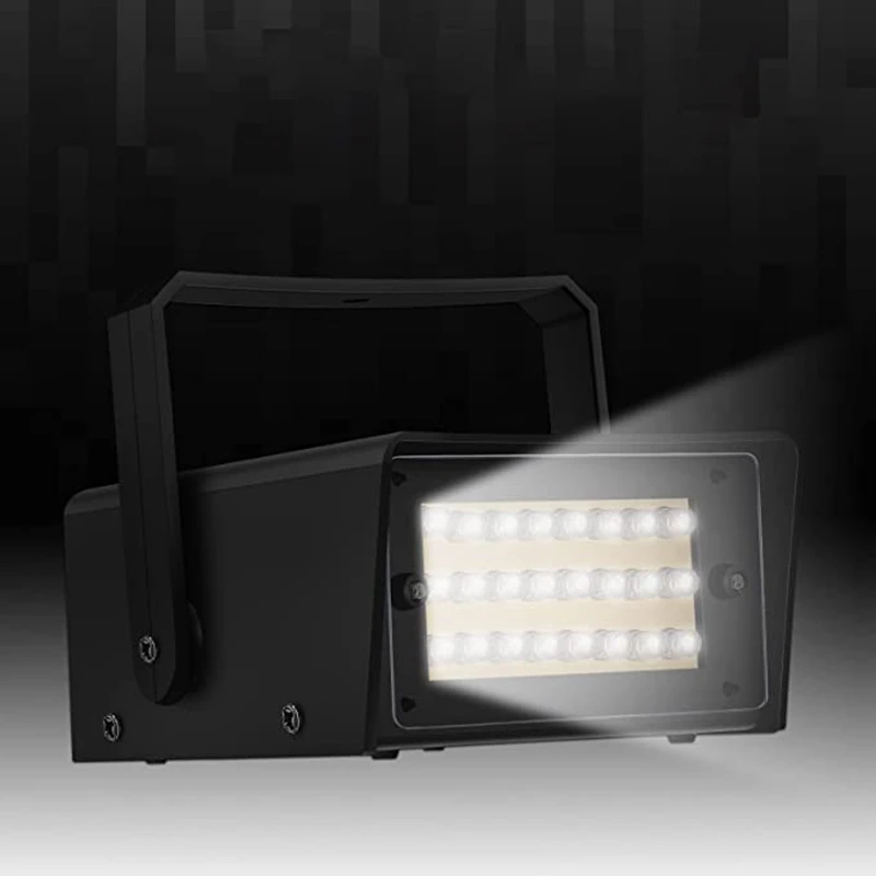 4 Stück Strobe Party Lichter, helle LED Blitzlichter Mini Party Lichter einstellbare Flash Speed Control Party Bühne