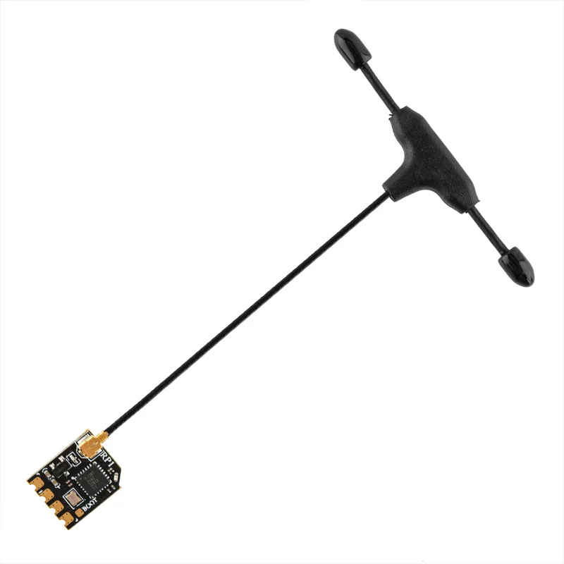 Radiomaster ELRS 2,4 GReceiver RP1, baja latencia, Mini máquina de viaje en tiempo, antena en T, accesorios para drones, transmisión de larga distancia