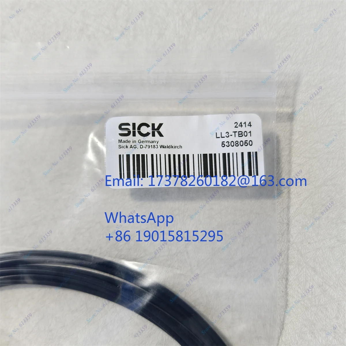 Новый оригинальный оптоволоконный кабель SICK LL3-TB01