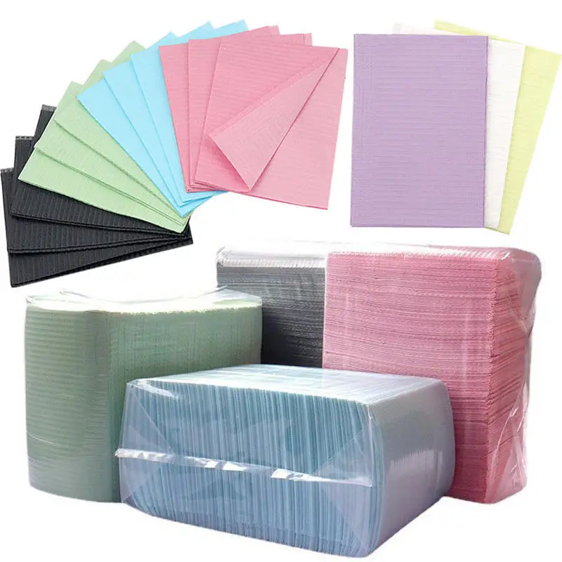 

125 Pcs/bag Disposable Tattoo Clean Pad Mat Waterproof Medical Paper Tablecloths Double Layer Sheets Tattoo Accessories 45*33cm