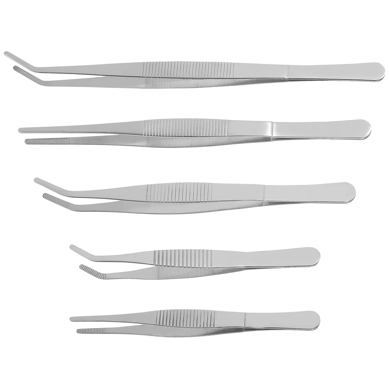 

Набор из 5 компактных пинцетов для суккулентов, садовые инструменты из нержавеющей стали, маленькие инструменты для ухода за растениями, аксессуары для сада