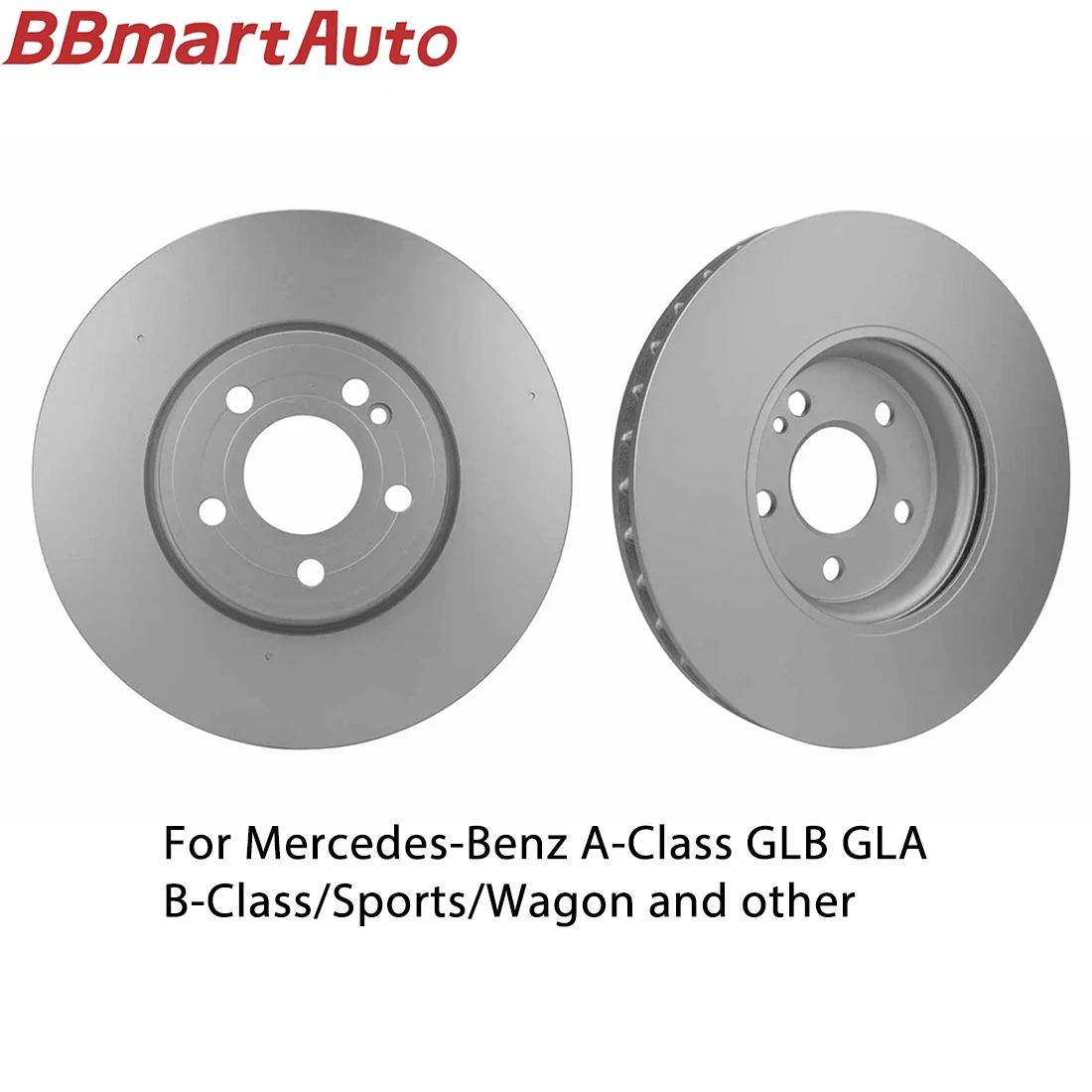 

2474210712 2pieces front brake disc for Mercedes-Benz A-Class GLB GLA B-Class/Sports/Wagon and other.BBmart Auto Parts