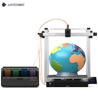 Anycubic Kobra 3 Max Combo Multicolor 3D Printer High Speed Max 600mm/s Large Print Size 420*420*500mm Desktop FDM 3D Printer