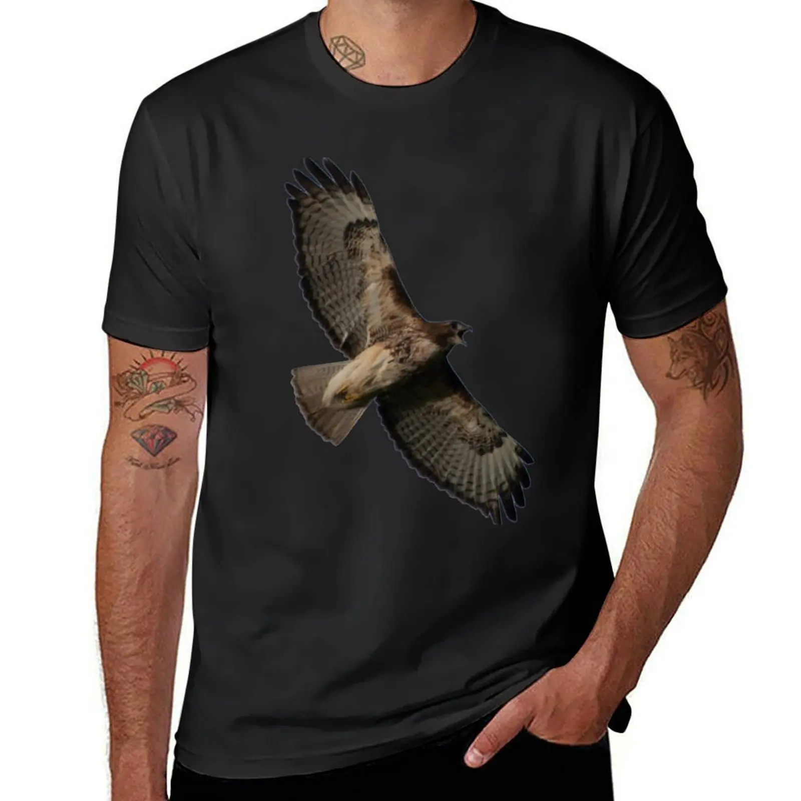 

Hawk Squawk! T-Shirt Aesthetic clothing summer clothes t shirt for men