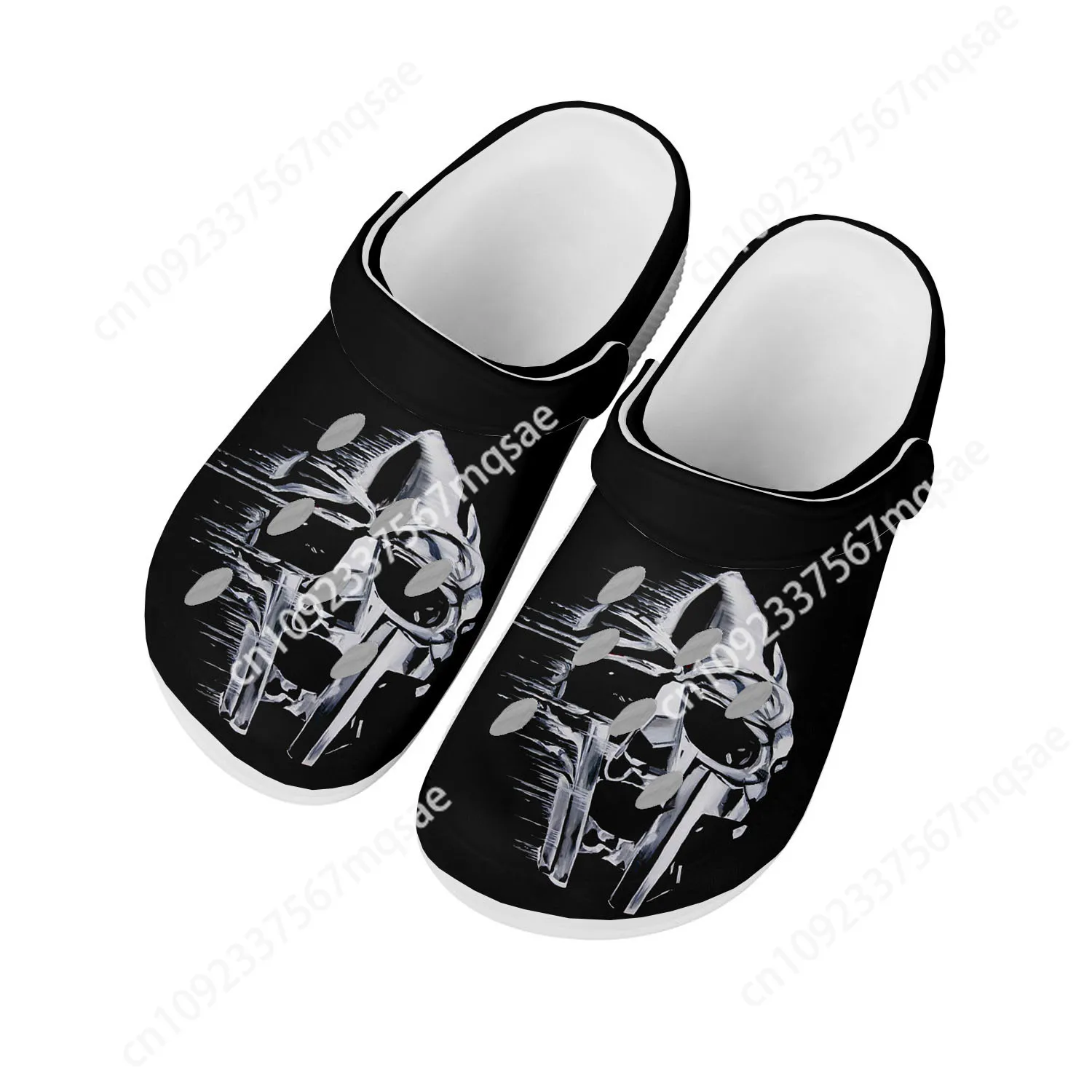 MF DOOM Hip Hop Rapper Pop Home Clogs Custom Water Shoes Mens Womens Teenager Shoe Garden Clog Breathable Beach Hole Slippers