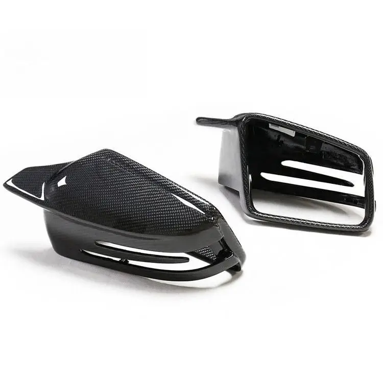 Dry Carbon Fiber Mirror Housing Reverse Cover for Mercedes-Benz a B C E S CLA CLS GLA/K Car Decoration Alternate Form