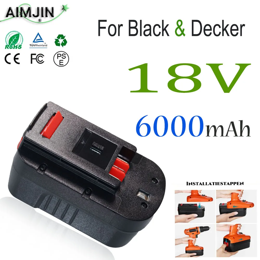 K 18V 6000Mah Ni-Mh…