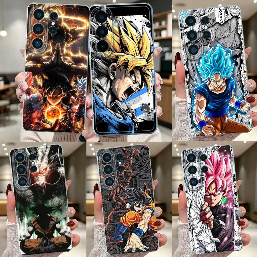 Cool Cartoon D-ragon Balls Phone Cover Case for Samsung Galaxy S26 Ultra S25Ultra S25 Edge S23 S21 S26 S20 Plus S24 Note 20