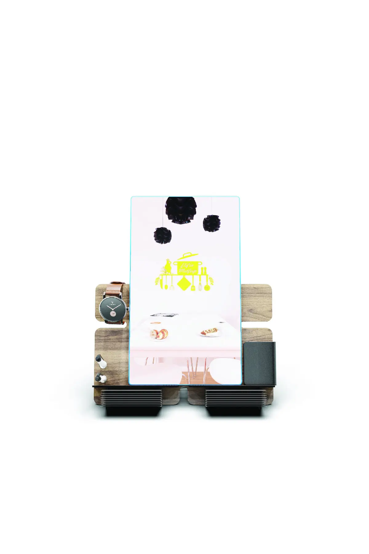 Voronexl Office Desktop Organizer Seti A4 Rak Surat-7 Warna