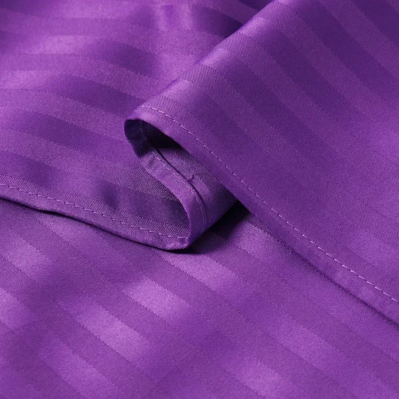 1Pcs Striped Beauty Salon Bed Sheets SPA Massage Bed Cover Sheets Durable Easy Wash Quick Dry with Hole 6 Colors