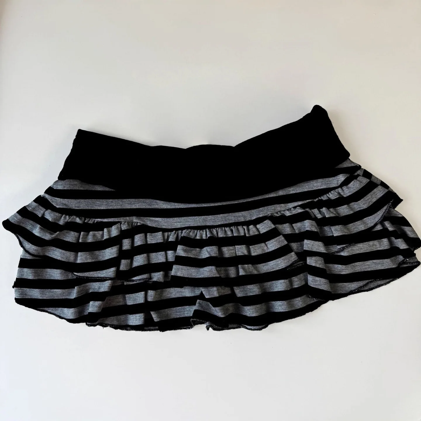 Women's 2026 Striped Color Block A Line Mini Skirt Sexy Y2K Korean Japanese Street Style Niche Versatile Fashion Skirt