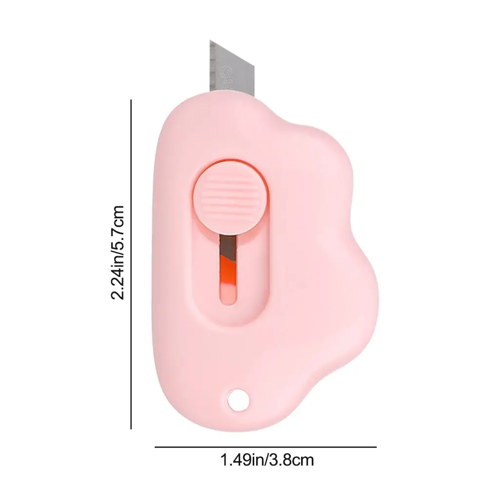Portable retrátil escola escritório caixa cortador, ferramenta de corte, faca utilitário, carta abridor