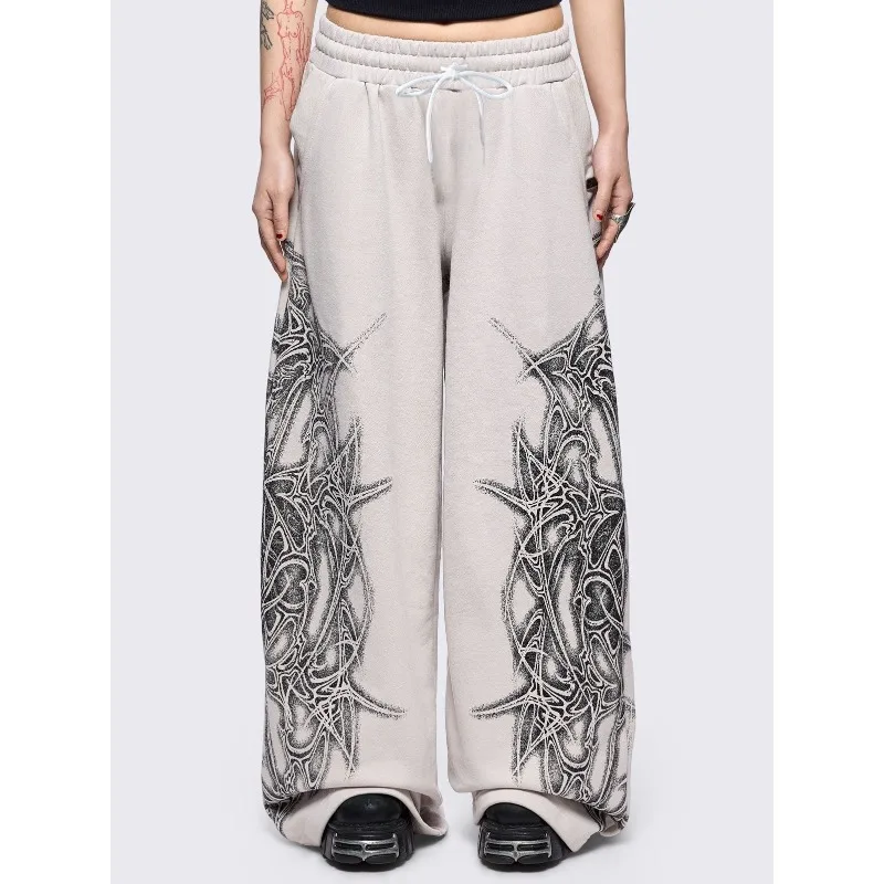 

New 3D printed mesh breathable fashionable casual adult and children's sports pants