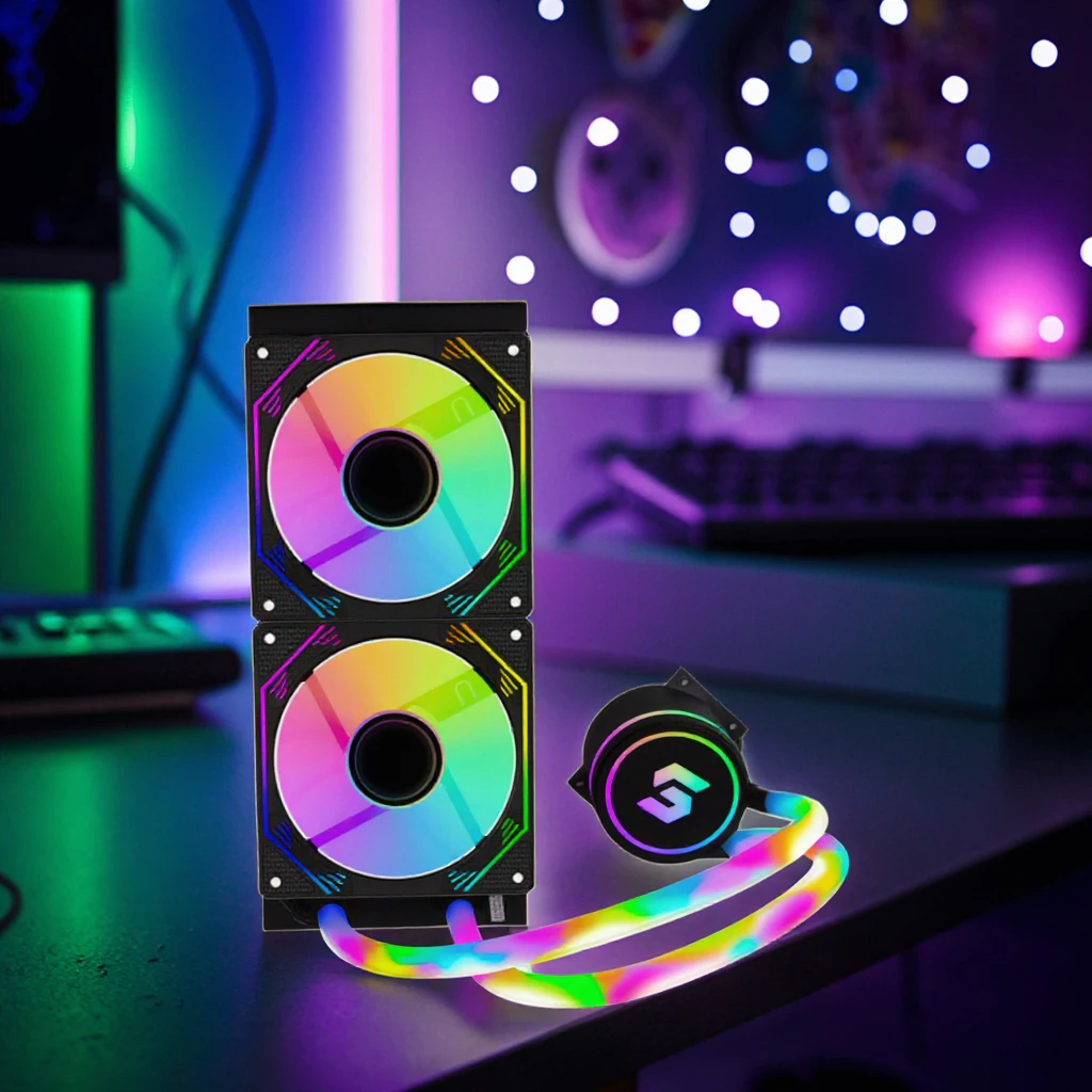 

OEM Custom 240mm PC Water Cooling Computer Gaming CPU Cooler Fan New Style Liquid Cooler for Motherboard Computer Case
