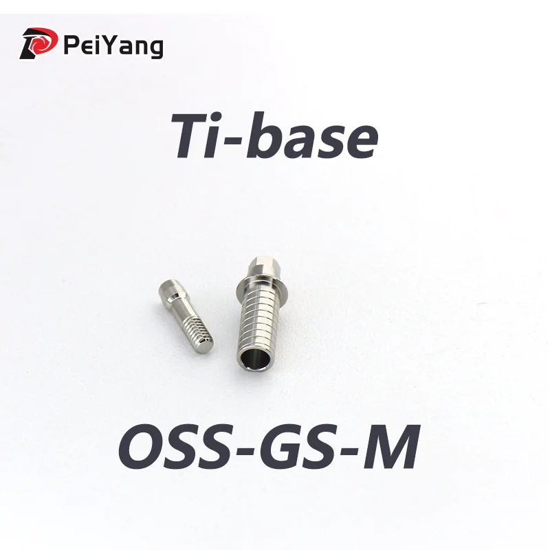 

Dental Ti-base Abutment CAD/CAM Custom ti-base for zirconia customized crown