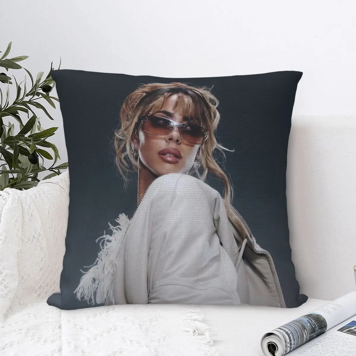 TINI STOESSEL New Album 2025 Pillow Covers Home Singer Cushion Cover Cool Home Decoration Pillow Cover 40*40