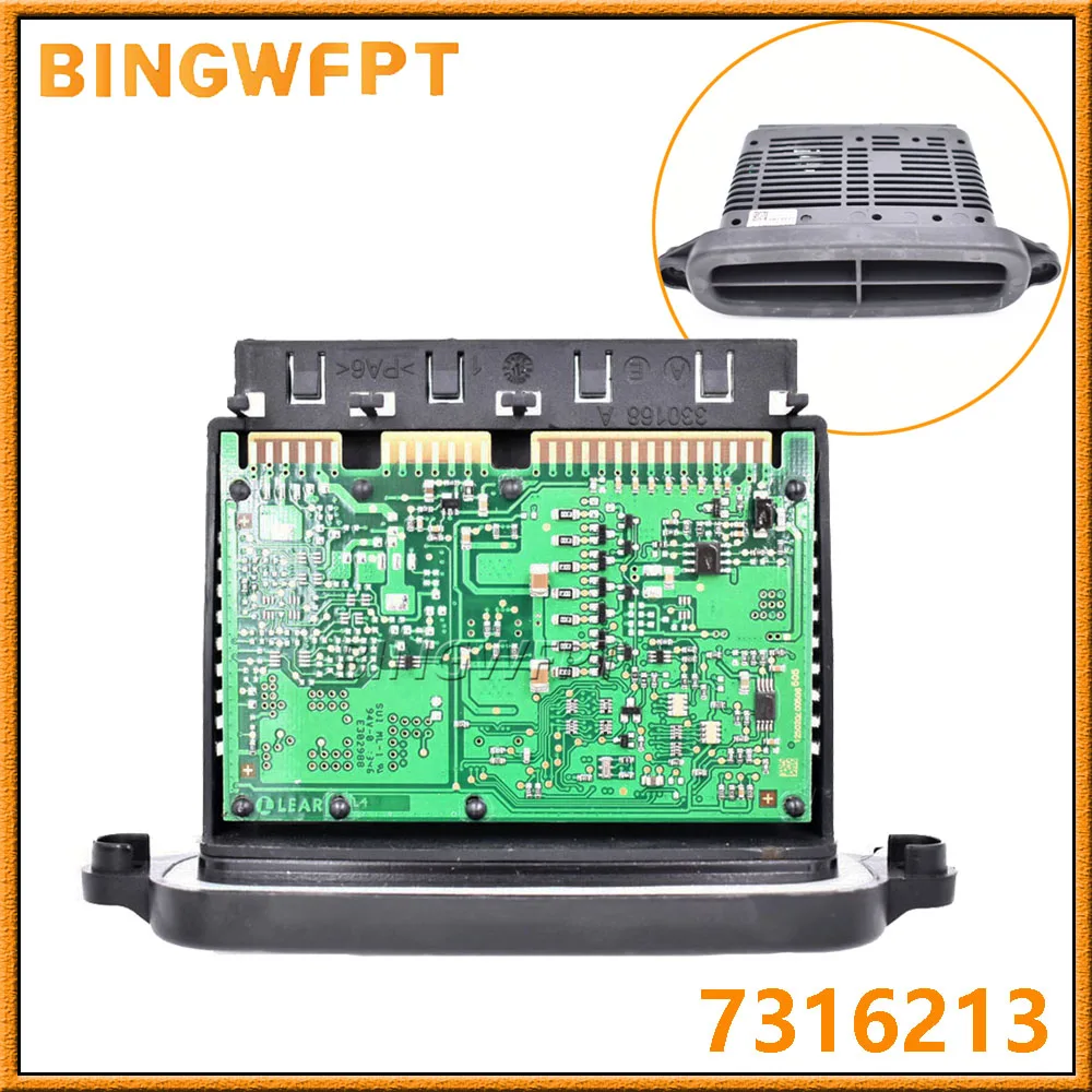 

Модуль управления драйвером фар Tms для BMW 7 серии 750 F01 F02 F03 F04 2009-2012 63117316213 7316213 Автомобильные аксессуары