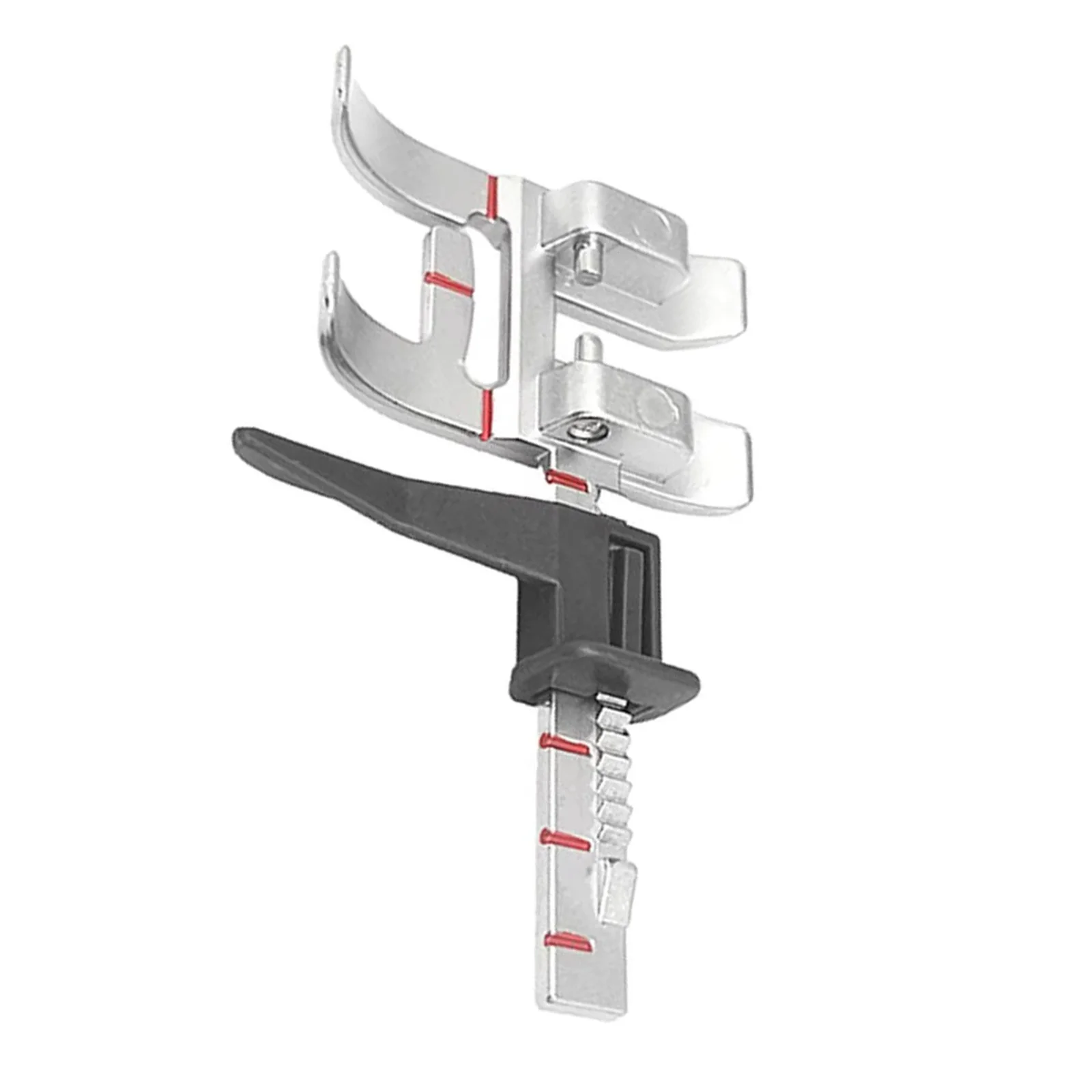 #820677096 Snap On Adjustable Guide Ruler Presser Foot For Pfaff Group C,D,E,F,G,J,K IDT System Sewing Machine Accessories