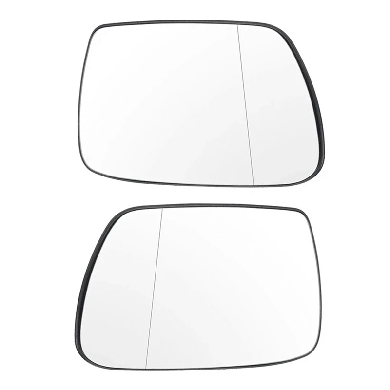 Car Reversing Mirror Lenses Rearview Mirror Lenses Heated Glass Reflector Lenses For Jeep Grand Cherokee 2005-2010 Accessories