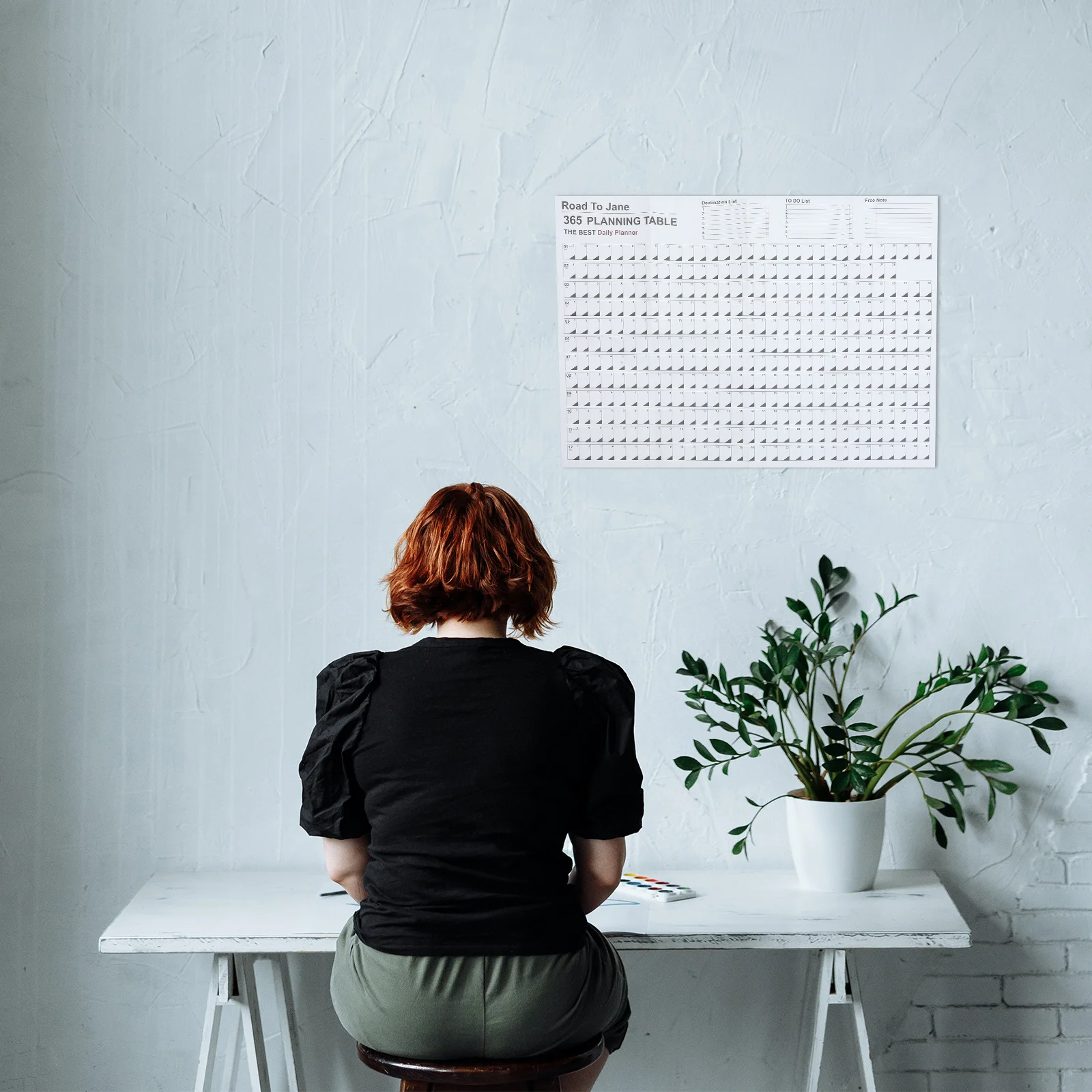 

Календарь на 2024 год, ежедневный блокнот, планировщик расписания на 2023 год, настенный ежегодный бумажный семейный блокнот на заказ