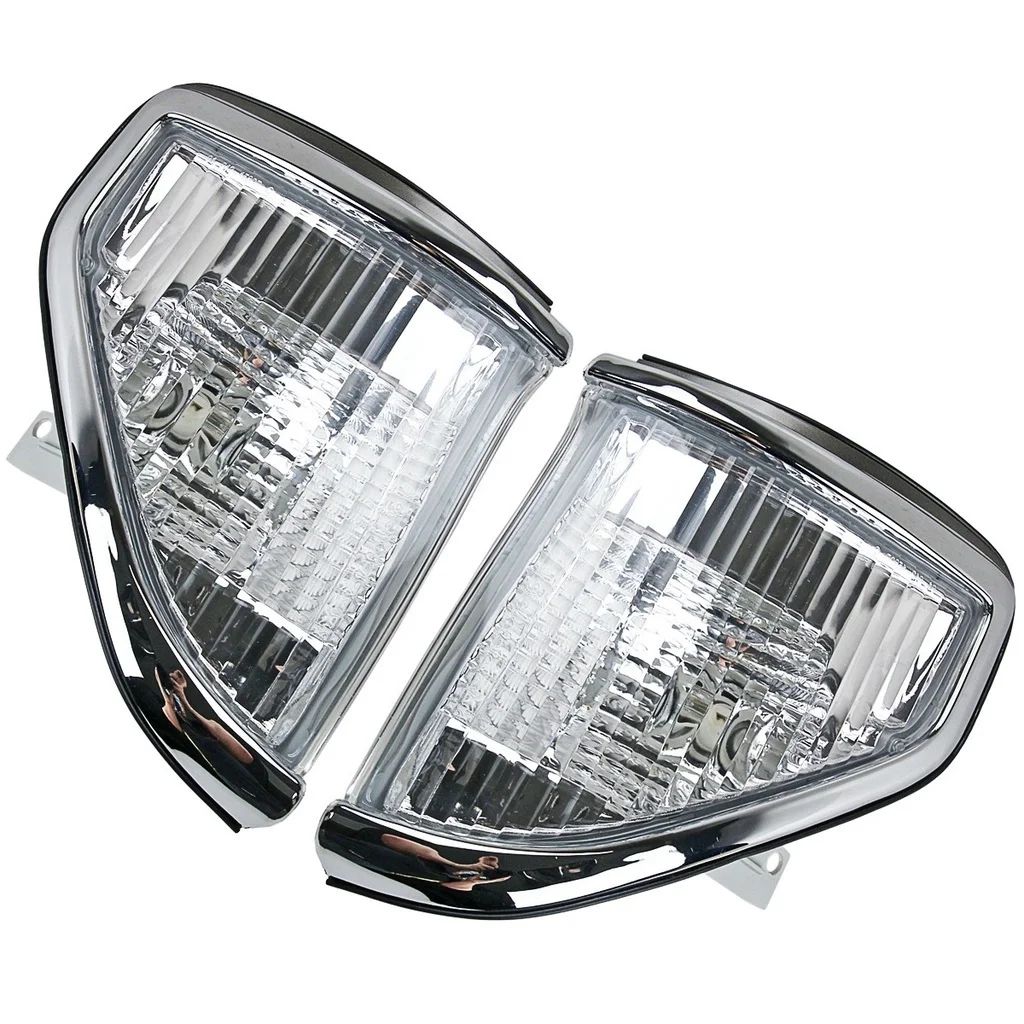 SET Car Front Corner Lamp Turn Signal For Toyota Land Cruiser Prado Fj70 Fj75 LC2 LJ78 LJ79 KZJ78 1990-1996 Corner Ligh Crystal view 5